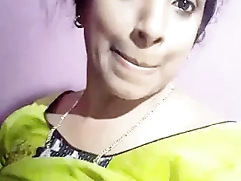 Desi step-mother with jacked mounds jacking on stepson-in-law's hard-on