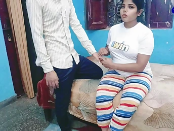 Xxxsoniya faps Indian building maid's enormous milk can with her accomplished mitts