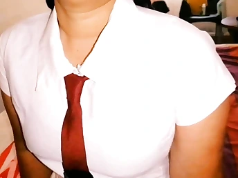 Watch this first-ever-time school damsel take a fat rosy stiffy and her first-ever inner cum shot