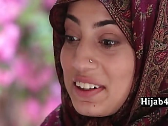 Watch Jovan Jordan & Nadia Ali's red-hot Muslim Neighbor appointment in hijab - fat dark-hued schlongs in POINT OF VIEW
