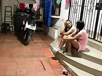 Desi aunty gets her coochie gobbled & boned rock-hard by her nasty step-sista in a red-hot homemade video