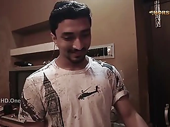 Indian gal got down and muddy with a handsome boy she has recently met and luved it