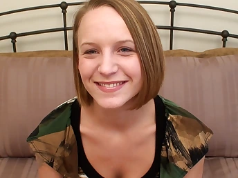 See this brand new teen deep facehole a fat cock