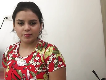 Ahead to Melanie Caceres acquire roughed roughly at the end of one's tether wealthy dude and take it like a pro!