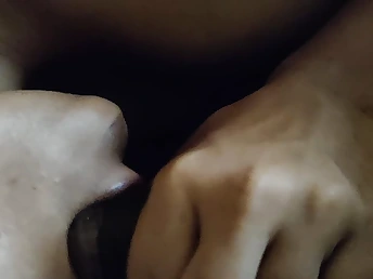 Observe this Indian first-timer wifey give a torrid deep-throat off and get a faceful of jism