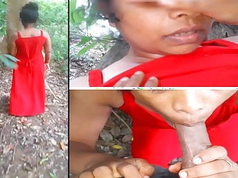 Steamy wife gets nasty in public with rapid Desi bhabhi in JV with Wife