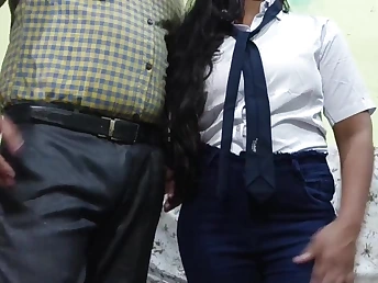 Mumbai Ashu's Desi College Girl Boned Firm in Prof's Office