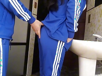 Warm Latina Astrid Adorable gets nasty in a fast douche with will not hear of nasty schoolmate