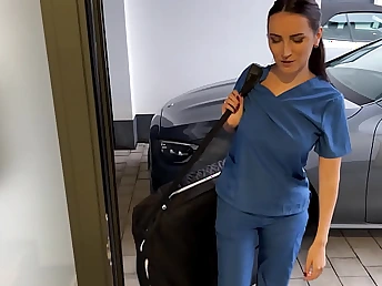 Eva Keks and Alex Becker's At-Home Massage Bends into a Insatiable Astonish