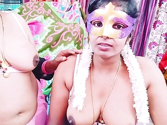 Super-hot Indian amateurs share muddy chat while getting their gigantic breasts deepthroated in exclusive HD Threeway activity