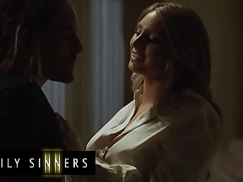 Tyler Nixon together with Kayley Gunner use their fat soul & humid twats nigh lure their stepson-in-law's jizz-shotgun