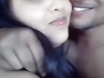 Hot Desi GF plus BF have a wild plus steamy sex session with a hot braid