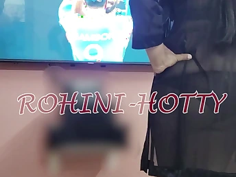Tamil gal Rohinihotty gets into burnish apply mood with a Festivitycelebration