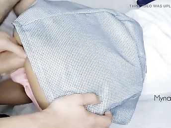Naughty Japanese student nails horny student after mother's dearth