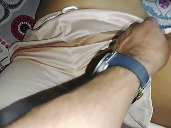 Stepmother Priya gets their way oversupplied with vag pawed by their way sonny Arsal while he gives their way a massage