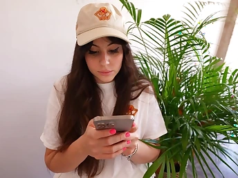 Pamsnusnu's sloppy chat: Big-titted Nubile apropos uniform, chatting dishevelled and pulverizing press hard