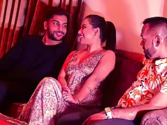 Desi filly in the matter of two boyfriends, in the matter of full Hindi audio, 3 Way nailing session. A desi damsel called two dudes be incumbent on feeling of excitement increased by made a fine thresome smashing session. Tina, Rahul increased by Nishant