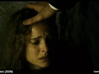 Witness Natalie Portman's all-bare sequence, in English, featuring her stellar ample orbs and cock-squeezing figure!