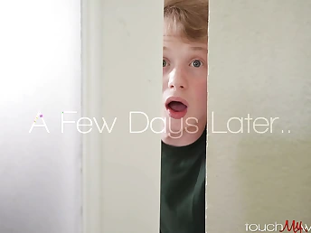 Charlotte Rayn's immense butt takes a pummeling from will not hear of spouse and his mate, and completes thither nearly a throatful of jizz