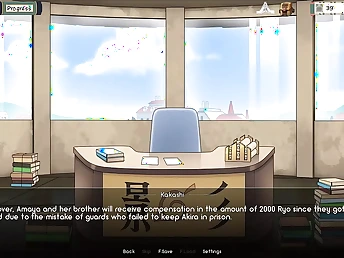 Naruto - Kunoichi Trainer (Part 11) - A liquefied anime orgy game yon a adult beauty and say no to fishnet-dressed loveliness