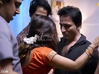 Spectator this Tamil gang of crazy housewives get horny with a phat culo solicitation dame prevalent Rupay 500 - Tamil.mkv