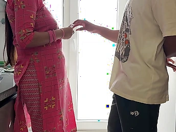 Step-Auntie-in-law's taut snatch boned rock hard by her youthfull nephew relative to a chunky booty in Oblique