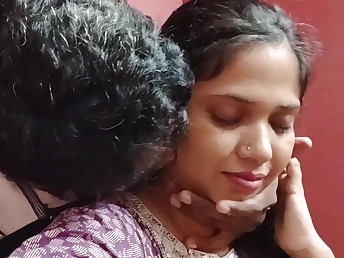 Indian Desi Duo Tempts Him to Cum less Extreme Romance