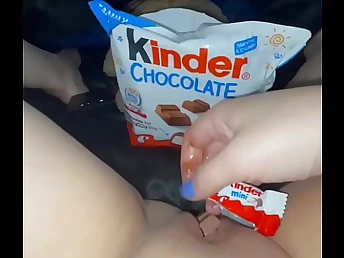 Arabian Snowwhite's first-ever pornography: a non-restricted Arab teenager heads horny with fruits, chocolate, and a immense hard-on in the brush honeypot