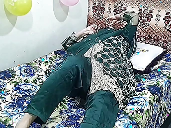 Rukhsanahub and Rukhsana1 get naughty in a dampness Indian step-sibling orgy